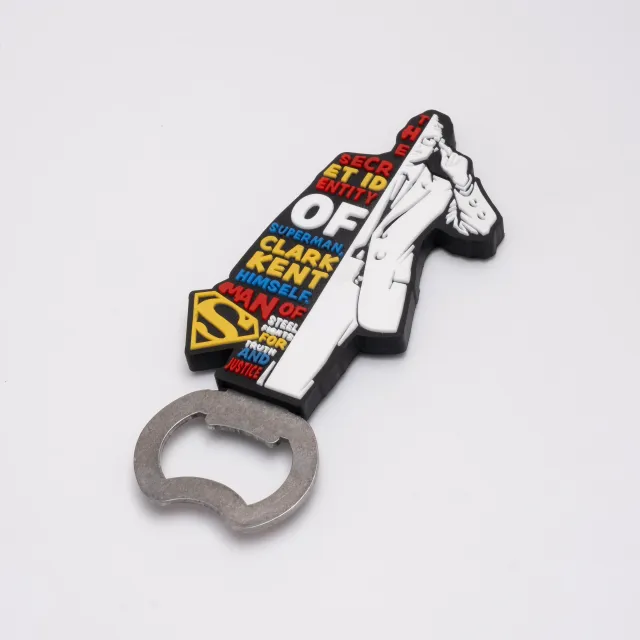 Superman - Clark Kent Collectible Manyetik Şişe Açacağı