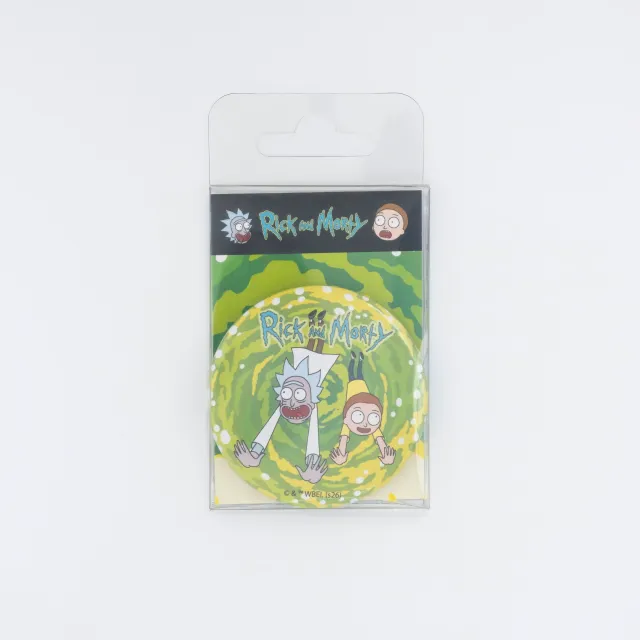 Rick and Morty - Portal Buton Mıknatıslı Şişe Açacağı