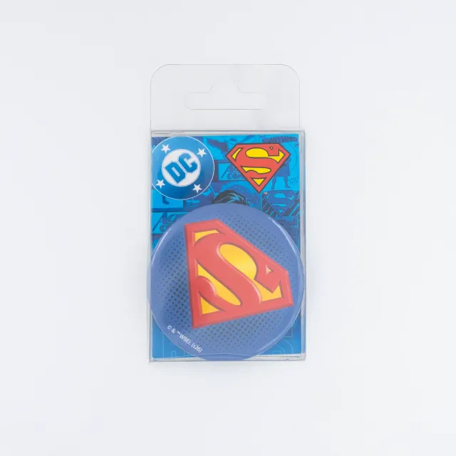 Superman - Logo Buton Mıknatıslı Şişe Açacağı