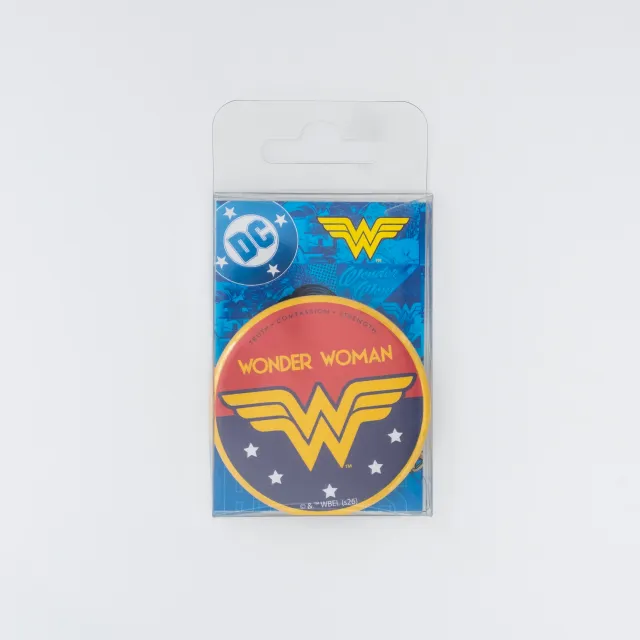 Wonder Woman - Logo Buton Mıknatıslı Şişe Açacağı